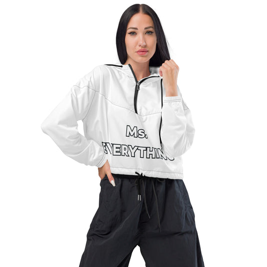 Ms. EVERYTHING Women’s cropped windbreaker